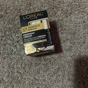L'Oreal Age Perfect Midnight Cream - Gold and Black